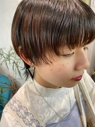 ショート ヘアアレンジ XENA表参道 MIKUのヘアスタイル