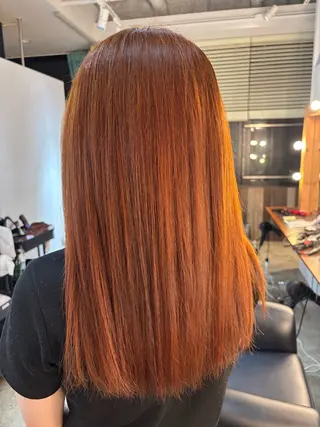 カラー 平川 海夢のヘアスタイル