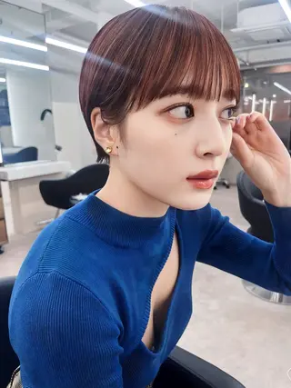 ショート ショートヘア特化 似合せが得意🤩のヘアスタイル