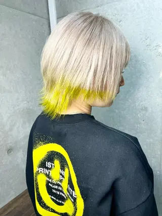 カラー 名古屋のピンク好き かずくん🦩のヘアスタイル