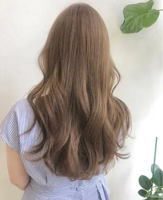 ロング カラー nakahara madokaのヘアスタイル