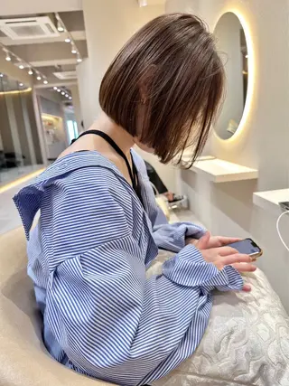 ショート ブリーチ🌟リタッチ 🎠KANON🎡のヘアスタイル