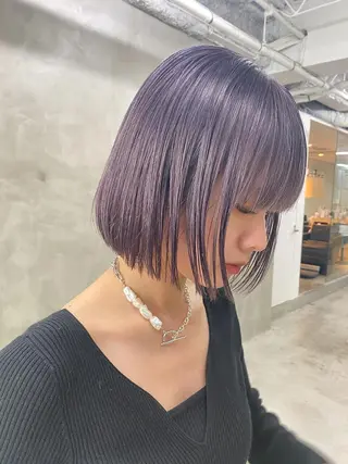 ショート カラー yiye 青山所属・無料カットモデル募集 🌱ひょうがのヘアスタイル