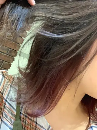 ミディアム 野村 俊太のヘアスタイル