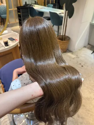 セミロング 髪質改善/ボブ /韓国/erikoのヘアスタイル