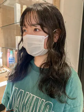 セミロング カラー ヘアアレンジ yuka .のヘアスタイル