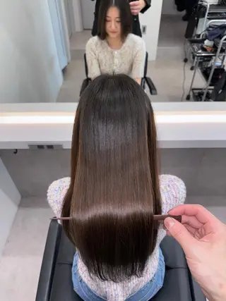 ロング 髪質改善/美髪縮毛矯 正のスペシャリストのヘアスタイル