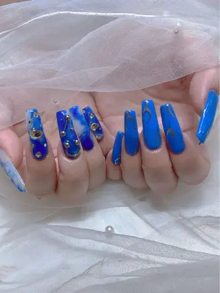 ネイル 長さだし専門店 M2　rikaのネイルデザイン