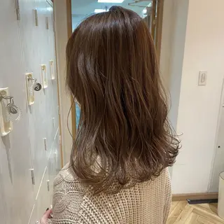 ミディアム 原 朱莉のヘアスタイル