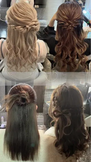 ヘアアレンジ ヘアアレンジ/ カラー/hazukiのヘアスタイル