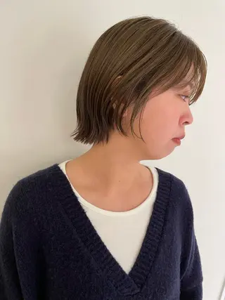 ショート カラー ショート/ボブ/ 吉祥寺/ryoのヘアスタイル