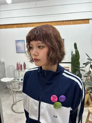 ショート ☀️青空SORA /メンズパーマ☁️のヘアスタイル