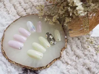 ネイル ネイルPetit Ribbonのネイルデザイン