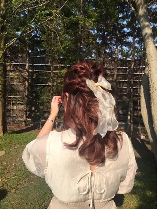 ヘアアレンジ 中本 日葵梨のヘアスタイル