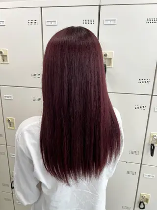 カラー 🍒renka🍒 ボブ/ショート/暖色のヘアスタイル