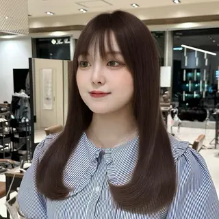 ロング 韓国ヘア🇰🇷× 髪質改善🫧テルのヘアスタイル