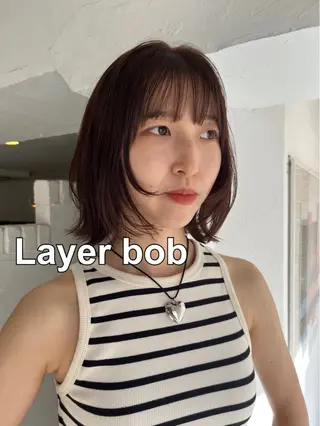 ショート カラー ヘアアレンジ SALOWIN恵比寿所属・ヘッドスパで脳を 整える✨chacoのヘアスタイル