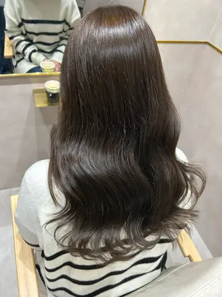 セミロング カラー 髪質改善トリートメント/美髪縮毛矯正専門店/＆Lillme 梅田【アンドリルム】所属・【＆Lillme】 🎀Yukimeのヘアスタイル