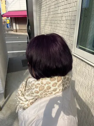 ミディアム カラー MOJYA所属・平野区カット募集中 北羅　千笑実🫧🌿のヘアスタイル