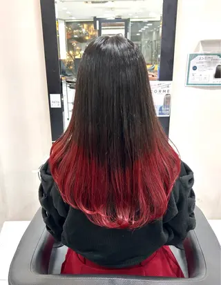 ロング カラー 🍊小川実里🍊 /カラーレイヤーのヘアスタイル