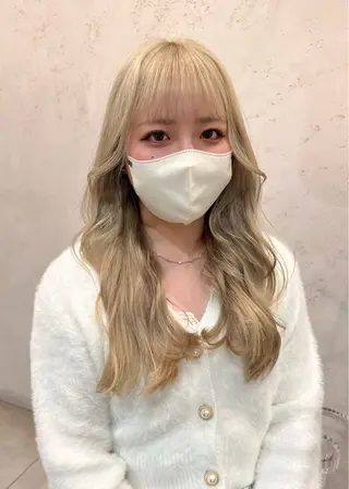 ロング カラー 【海外風カラー】 DEAN/YUYAのヘアスタイル