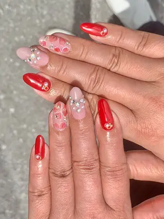 ネイル うるま市サロン Yuko Izawaのネイルデザイン