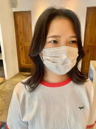 ミディアム RIO .のヘアスタイル