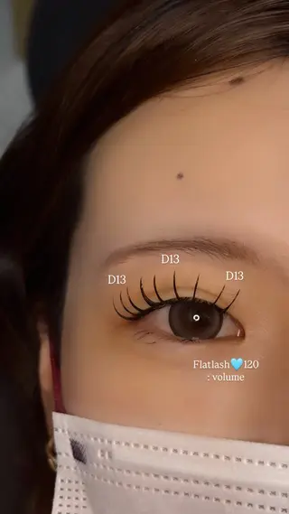 マツエク・マツパ 中谷 桃佳のマツエク・マツパデザイン