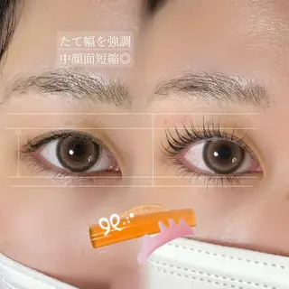 マツエク・マツパ Eyesalon Lunelのマツエク・マツパデザイン