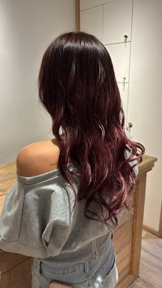 カラー ふじた/透明感カラー レイヤーカットのヘアスタイル