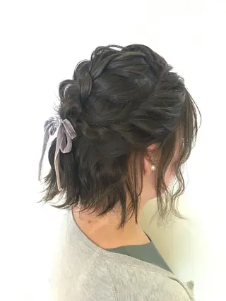 ショート ヘアアレンジ さかい なつみのヘアスタイル