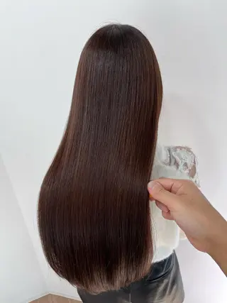 ロング カラー パーマ ヘアアレンジ メンズ キッズ ネイル マツエク・マツパ アイブロウ 韓国×髪質改善💊 似合わせ/武田涼のヘアスタイル