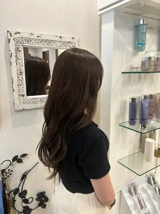 カラー レイヤーカット/艶髪 /パーマaikoのヘアスタイル