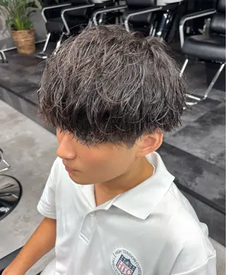 ショート パーマ メンズ メンズサロン/戸塚駅 東口3分/冨田大輝のヘアスタイル