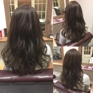 ロング カラー hair salon Ranun髪質改善のヘアスタイル