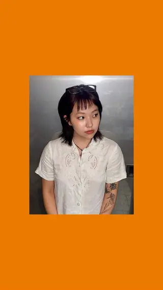 ミディアム Guru's Cut & Stand所属・ナルケ トモヤのヘアスタイル