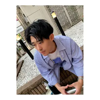 ショート ヘアアレンジ メンズ ange☞ soutaのヘアスタイル