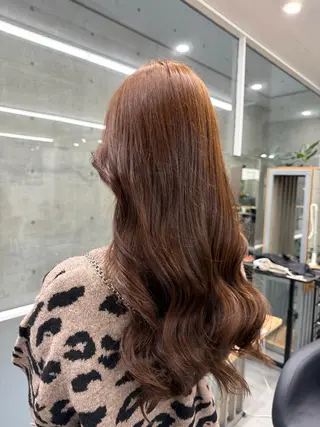 セミロング カラー Kotoko🖤/海 外/バレイヤージュのヘアスタイル