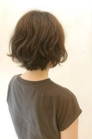ショート HALB所属・大園 晃のヘアスタイル