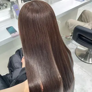 カラー 🤍透明感ブラウン himi🤍のヘアスタイル