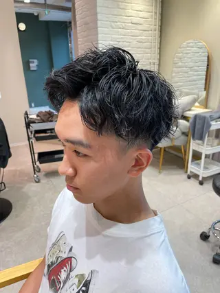 パーマ メンズ blanc hair eyelash所属・髪質改善 BlancHairのヘアスタイル