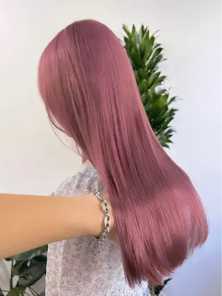 ロング カラー nico TOKYO 渋谷所属・ブリーチ　ハイトーン 特化🌈フジタハルキのヘアスタイル