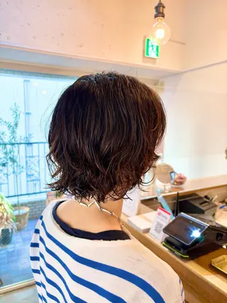 ショート かお /綱島美容室 ✄﻿のヘアスタイル