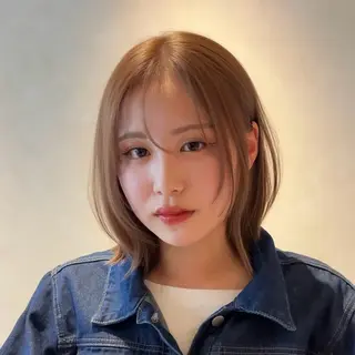 ミディアム カラー ウメダナオヤ/ くびれヘア✨のヘアスタイル