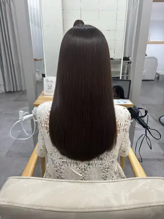 ロング カラー 椎名 紗愛のヘアスタイル