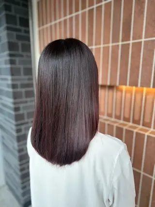 セミロング カラー 🪸KARERA新松 戸田中萌恵子🪸のヘアスタイル