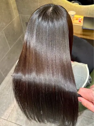 ロング [自由が丘]ハヤカワ /縮毛矯正/髪質改善のヘアスタイル