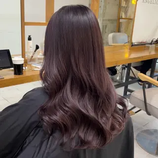 ロング カラー ヘアアレンジ 韓国レイヤーカット★ 小林大樹のヘアスタイル