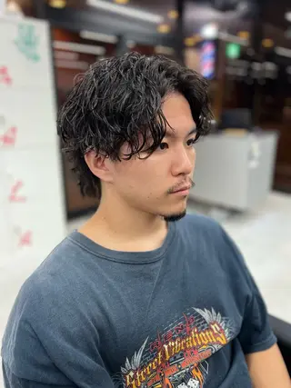 メンズ 錦糸町/Men's cutパーマ石川史弥のヘアスタイル