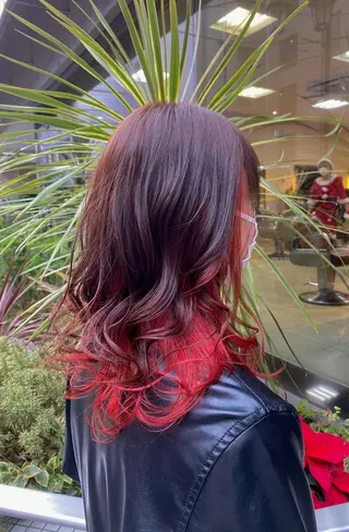 ミディアム ブリーチ指名No.1 Daikiのヘアスタイル